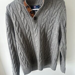 Vineyard Vines Men's Gray Sweater